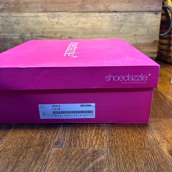 Shoe Dazzle Brown leather Boots - Picture 7 of 8